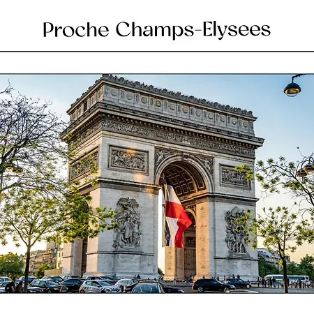 Monceau Secret - Proche Champs Elysees Et Monceau - Luxe Et 2 Personnes * Parijs