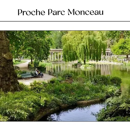 Monceau Secret - Proche Champs Elysees Et Monceau - Luxe Et 2 Personnes Paris